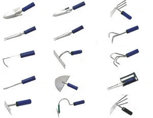Garden Tool Set with Replaceable Head and Long Adjustable Handle S10
