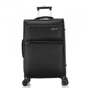 Gear Up 3pcs Set Travel Wheel Spinner Nylon Fabric Trolley Luggage Suitcase