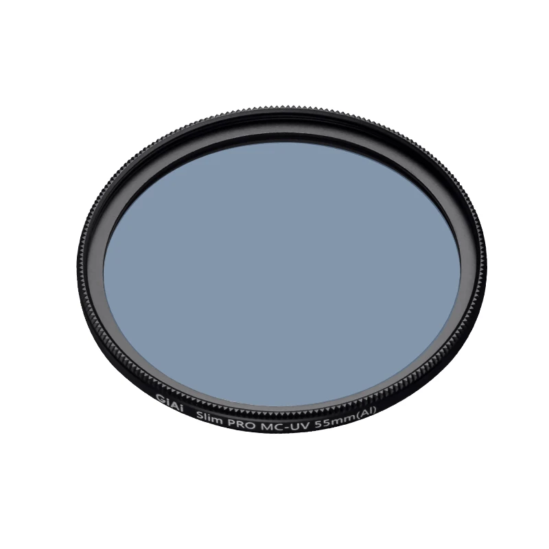 GiAi 55mm UV lens filter 18-layer nano coated 99.8% transmittance Camera UV filter