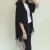 Import Girl Outerwear Loose Coat Bat-Sleeved Coat Women Long Jacket from China