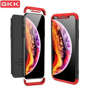 GKK New 360 full protection case, mobile phone accessories,case for iphone X