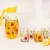 Import glass drinkware and cup set with decal from China