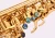 Import Gold Lacquer Brass Alto Eb  Instrument Accessories Professional  China Sax Saxophone Alto from China