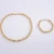 Import Gold Plated Jewelry Chain Bracelets Gold Plated Jewelry Chains Necklace Set from China