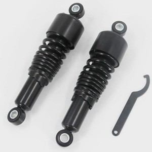 Good quality motorcycle shock absorber motorcycle hydraulic adjustable shock absorber for harley Dyna Sportster 13/267mm black