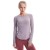 Import Good Selling Moisture Wicking Long Sleeve Yoga Crop Top Womens Fitness Wear from China