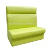 Green color and shining sofa chair restaurant furniture for mexican YC-SF02