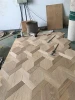 Grey Oak Hexagonal Engineered Wood Parquet Flooring French Oak Wood Flooring