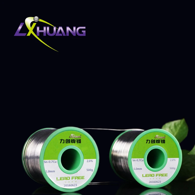 Guangdong Lichuang  factory  supply  lead free solder wire Sn-0.7Cu  solder tin alloy copper welding wire