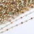 Import GUFEATHER C47 jewelry accessories diy bead chain 18k gold plated jewelry making diy chain necklace women&#39;s necklace 1m/bag from China