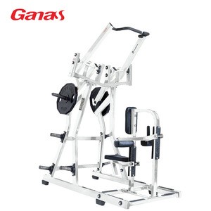 Gym Equipment Weight Lifting Pin Load Selection Machines Iso-Lateral Front Lat Pulldown