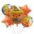 Import Halloween  Funny foil balloons party decoration helium balloons in bulk manufacturers bobo balloon from China