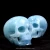Import Hand Carved High Quality Natural blue aquamarine crystal skull crafts from China