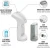 Import handheld garment steamer  mini clothes steamer portable steamer iron MS200 from China