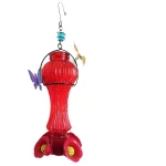 Hanging  garden butterfly  hummingbird glass water feeder