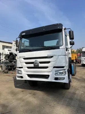 Haowo Truck Used High Quality Truck Weichai Engine with Few Kilometers in Good Condition