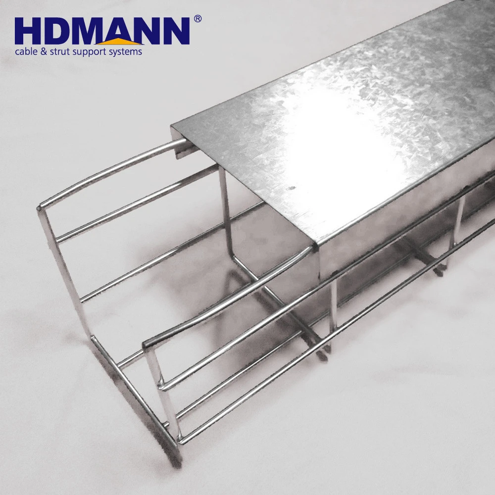 HDMANN Easy Installation SS304 Wire Basket Cable Tray