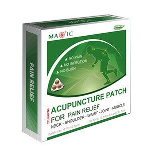 Health care magnetic acupuncture patch pain relief for neck pain