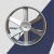 Import Hear Resist Lumber Drying Axial Flow Duct Fan With Aluminum Blades from China