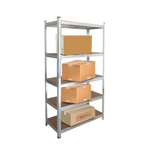 Heavy duty metal storage rack shelf with 175kg weight capacity