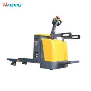 Heavy duty stand-on 2000kg battery operated pallet truck  with CE
