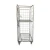 Import Heavy Duty Supermarket Rolling Metal Wire Container Storage Cage from China