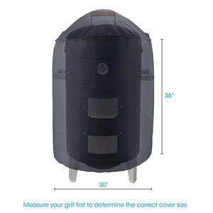 Heavy Duty Waterproof Dome bbq Smoker electric Cover Kettle Grill Cover Barrel Cover Water Smoker