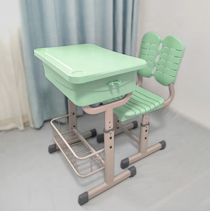 Height adjustable School Desk and chair