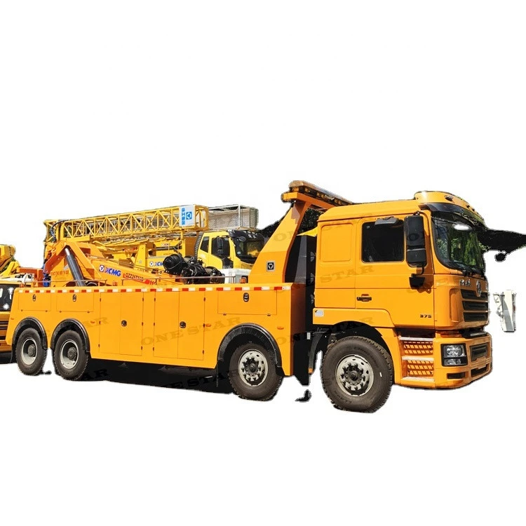 High Efficiency Operating HOWO 25tons 30tons Rotator Tow wrecker Truck for Sale