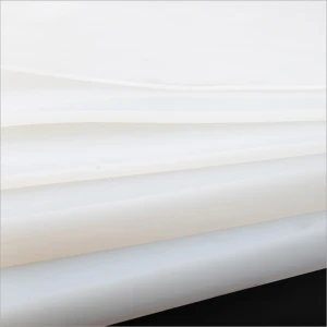 High elastic silicone plate temperature resistance white rubber sheet roll silicone rubber sheet