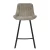 Import High-end commercial furniture  high bar stool  fabric bar chair with metal legs from China