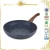Import high-end forged aluminum marble granite cookware with soft touch wooden pattern handles from China