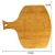 Import High-grade 100% natural bamboo multifunctional pizza peel square pizza paddle cutting board hot selling wood pizza tray 12 &quot; from China