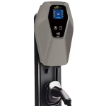 High New Energy 7kw 22kw Gbt J1772  Type2 3 Phase Charging AC Car Charger Ev Station Tesla Electric Vehicle Power Vertical Pile