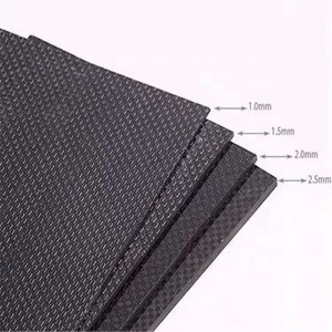 High performance glossy pultruded carbon fiber board