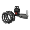 High performance smart bike cable lock steel wire and zinc alloy cable