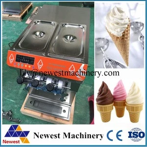 High performance three favour soft ice cream,ice-cream making machine