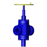 High Pressure API 6A Rising Stem Ball Screw Opeated Gate Valve