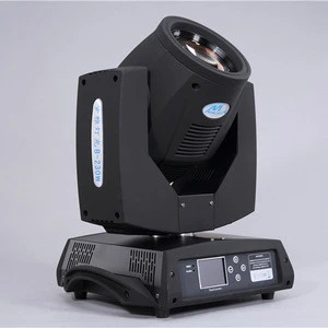 High quality 230W sharpy beam 7r moving head light 16 face prism with touch screen display