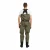 Import High quality 3 layer zipper chest waders waterproof and breathable stockingfoot wader for fly fishing from China
