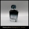 High quality 90ml glass spray perfume bottle with arcylic cap