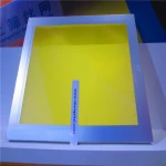 high quality aluminum silk screen printing frame /printing screens with mesh for screen printing machine