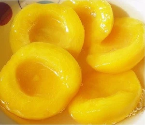 High quality and taste good canned fruits fresh Canned yellow peach