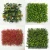 Import High quality artificial green grass wall/fence for decoration from China