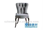 high quality classic carving italian leather chair/ restaurant Chair