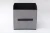 Import High quality collapsible cube bins gray and black non-woven non woven storage box from China