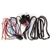 High quality connection with led light bar auto bmw wiring harness with remote controller