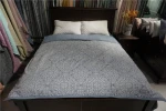 High quality cotton Jacquard quilted bedding set lace quilt batting bedspread set