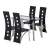 Import High Quality Dining Room Furniture Luxury Design High Back Metal Border Non-Slip Base cheap Dining Chair from China