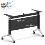 high quality foldable table frame for office training table design mechanism